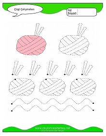 Çizgi Çalışma Sayfaları